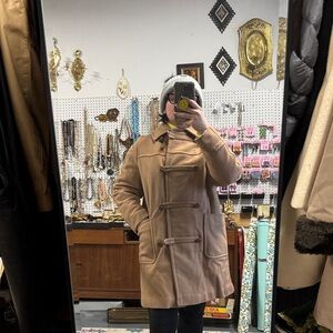 Vintage Tan Toggle Coat